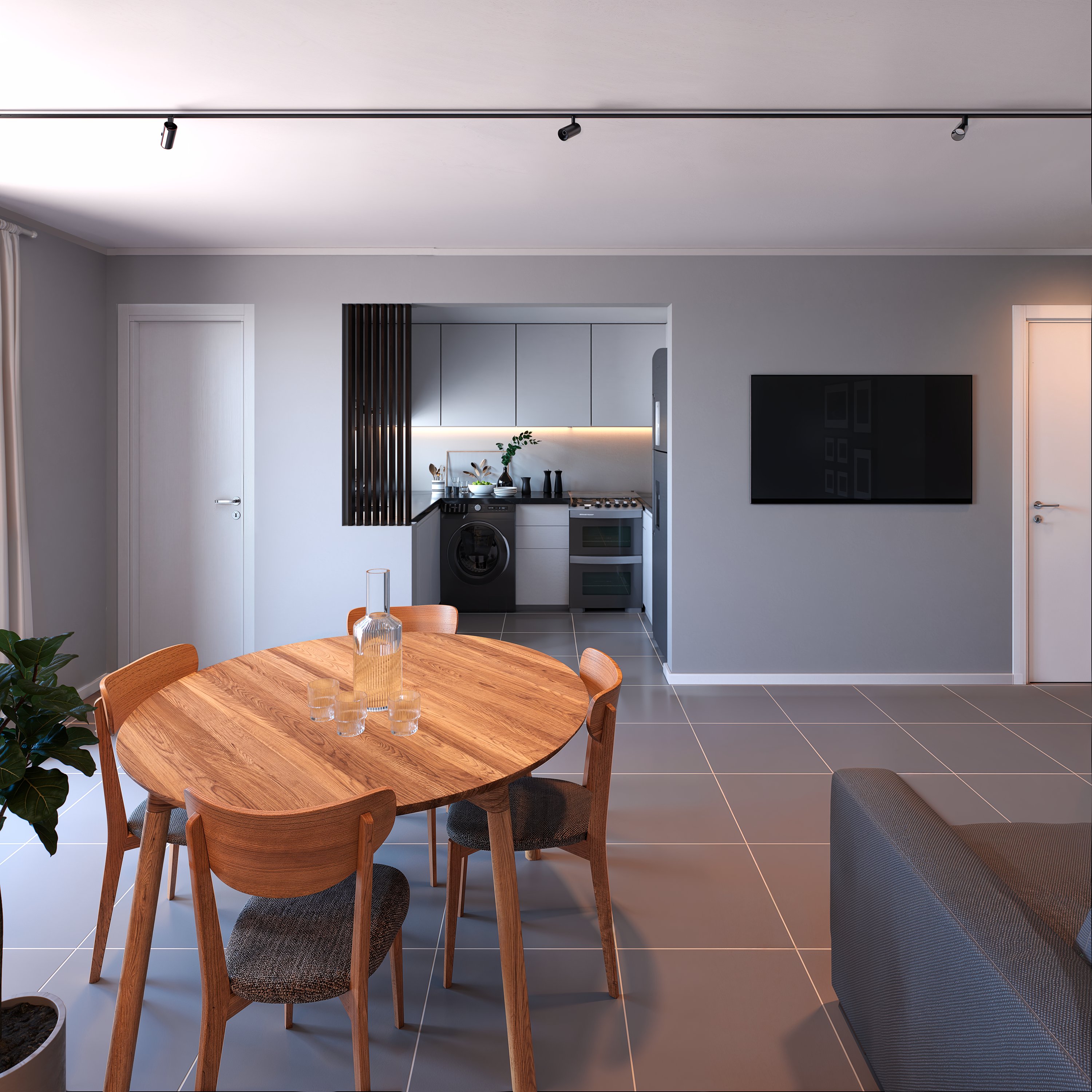 Estar y cocina
