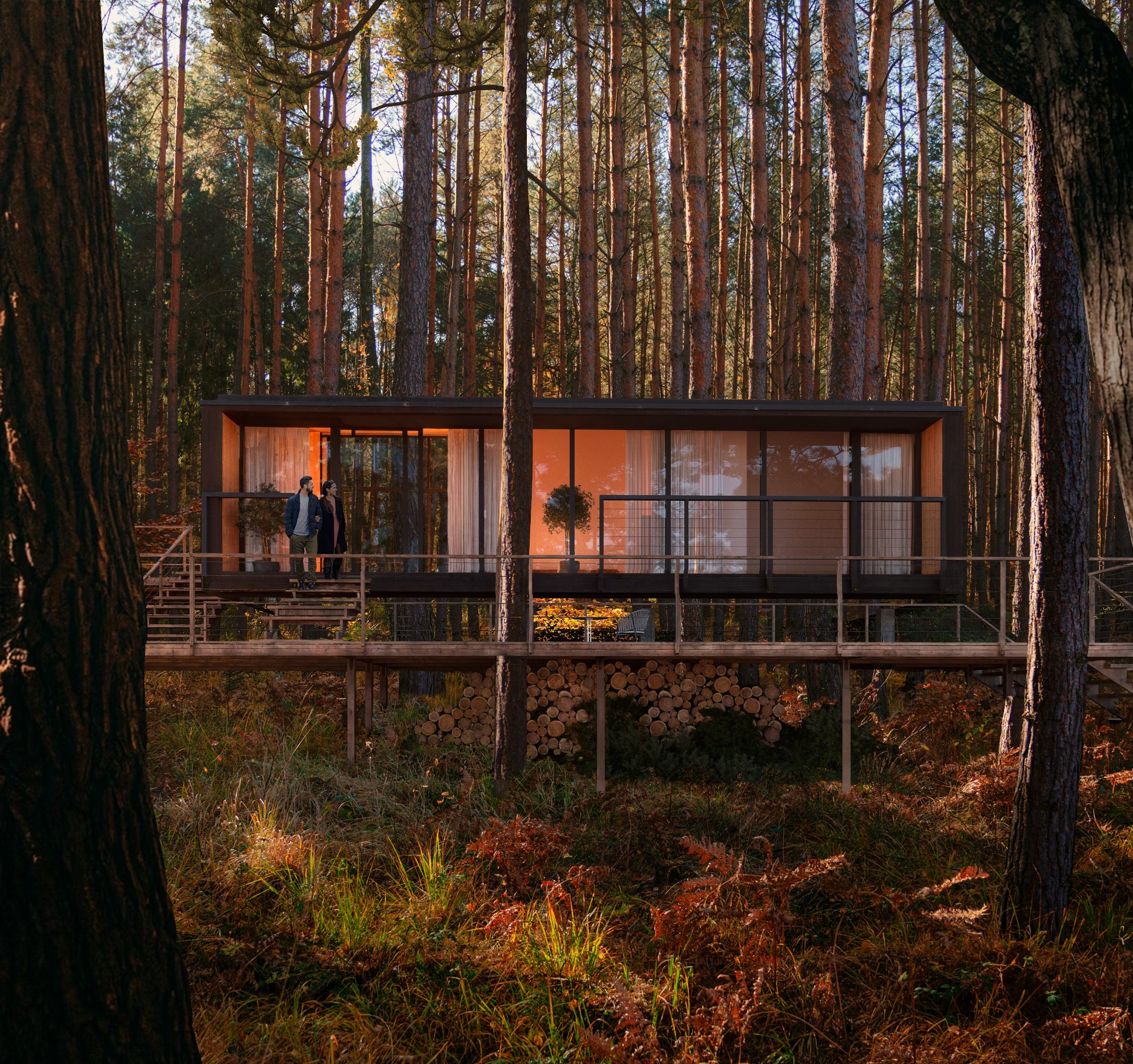 Cabaña en el Bosque