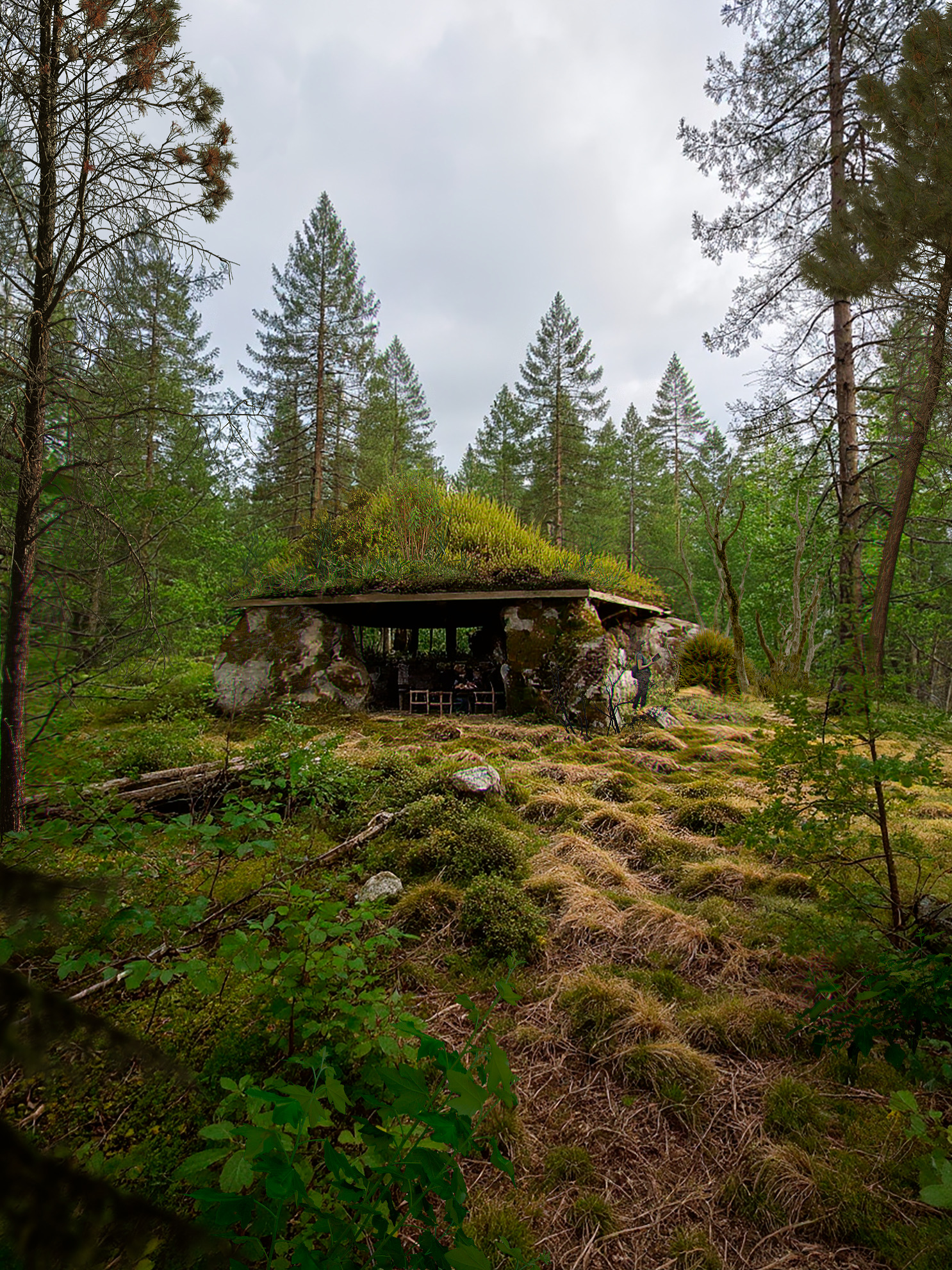 Refugio en el Bosque